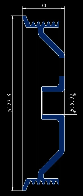 X611-65 (φ123.6)